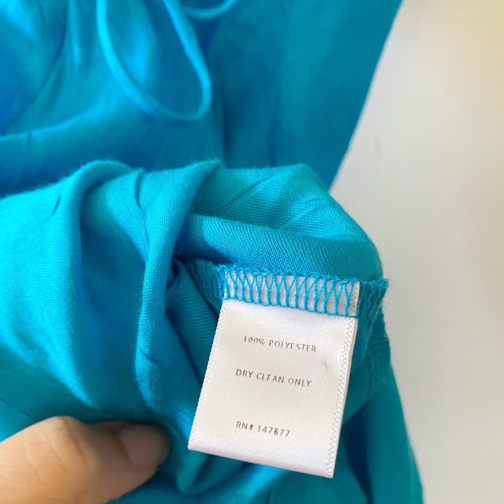 The Line by K | Flynn mini dress turquoise - Picture 11 of 12